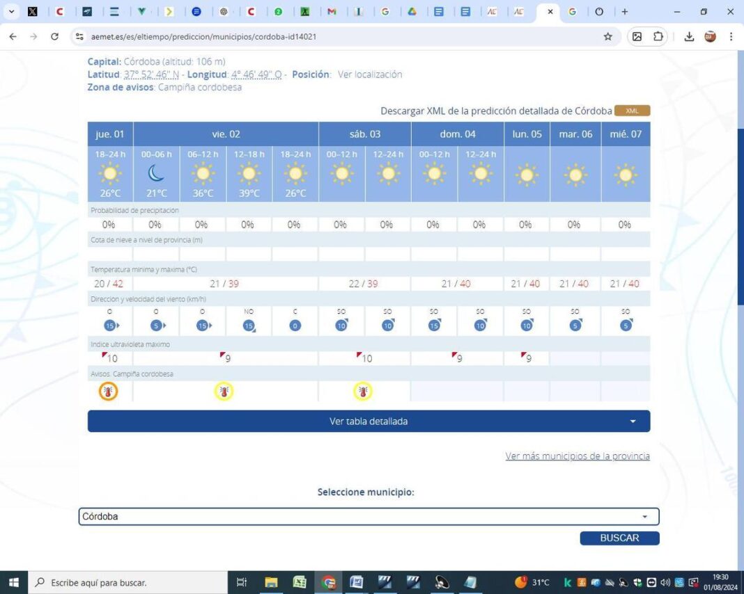 cordoba-roza-los-40-grados-y-afronta-un-fin-de-semana-de-estabilidad