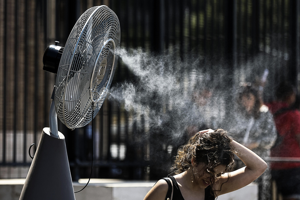 Ola de calor en Italia